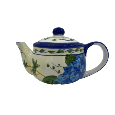 Blue hydrangea Tea Pot
