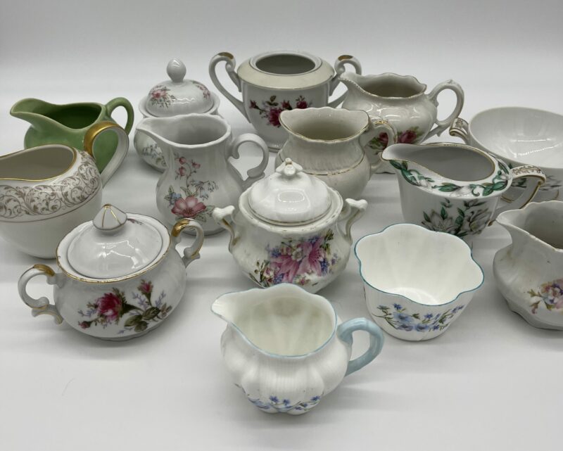 Vintage Cream and Sugar