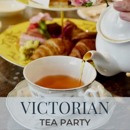 Victorian Tea Party | Party of 50 Based On 6 Tables